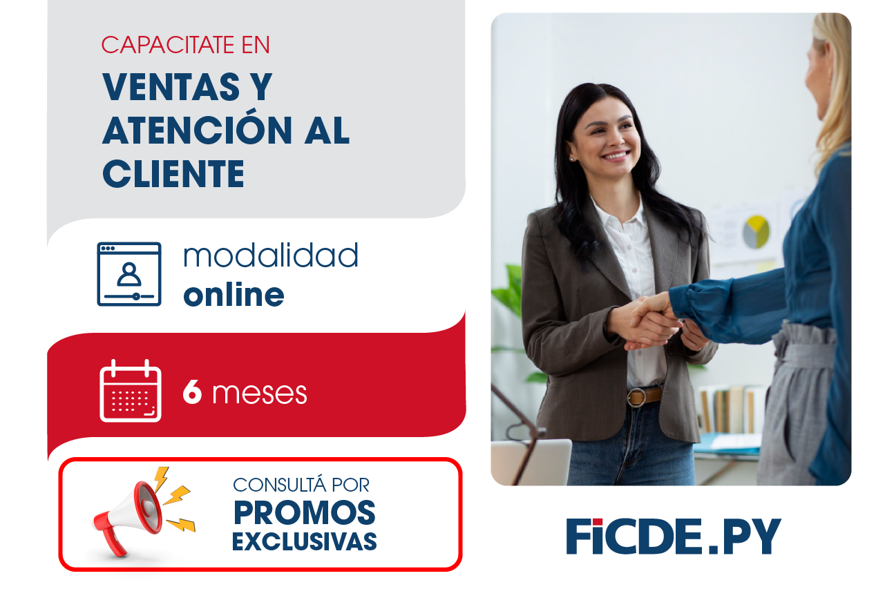 Curso de Ventas y Atención al Cliente – Online