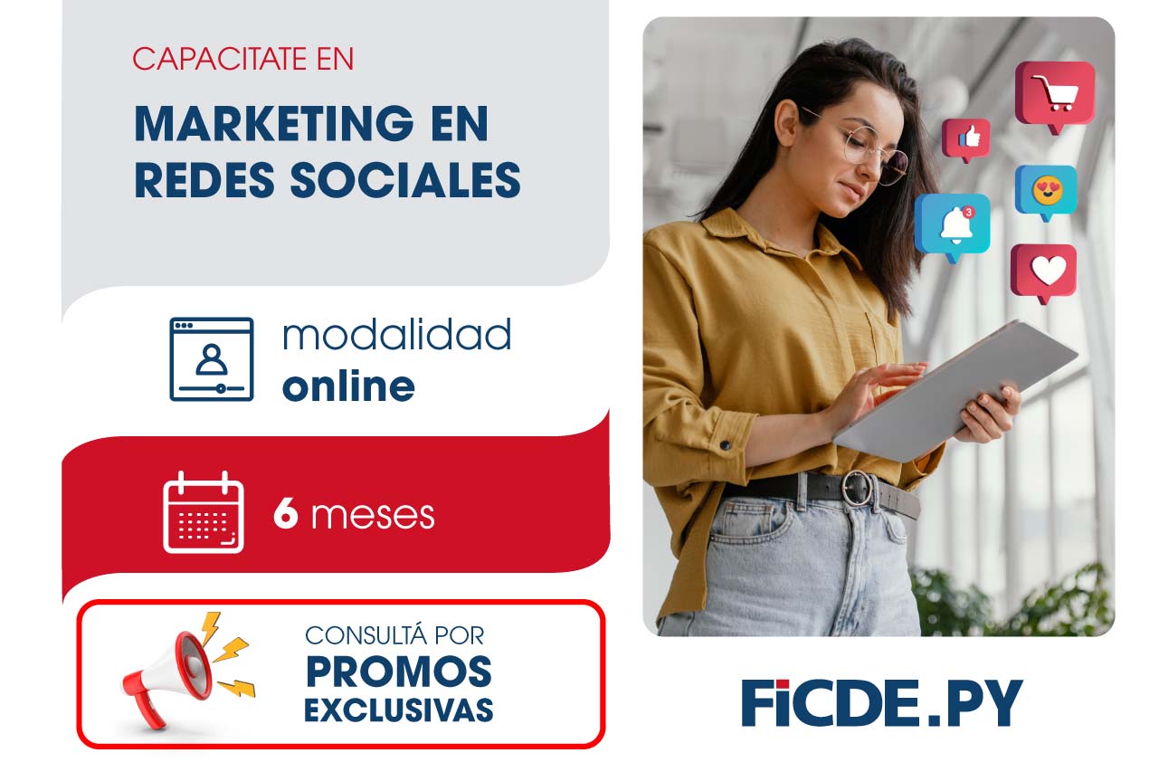 Formate en Marketing en Redes Sociales – Online