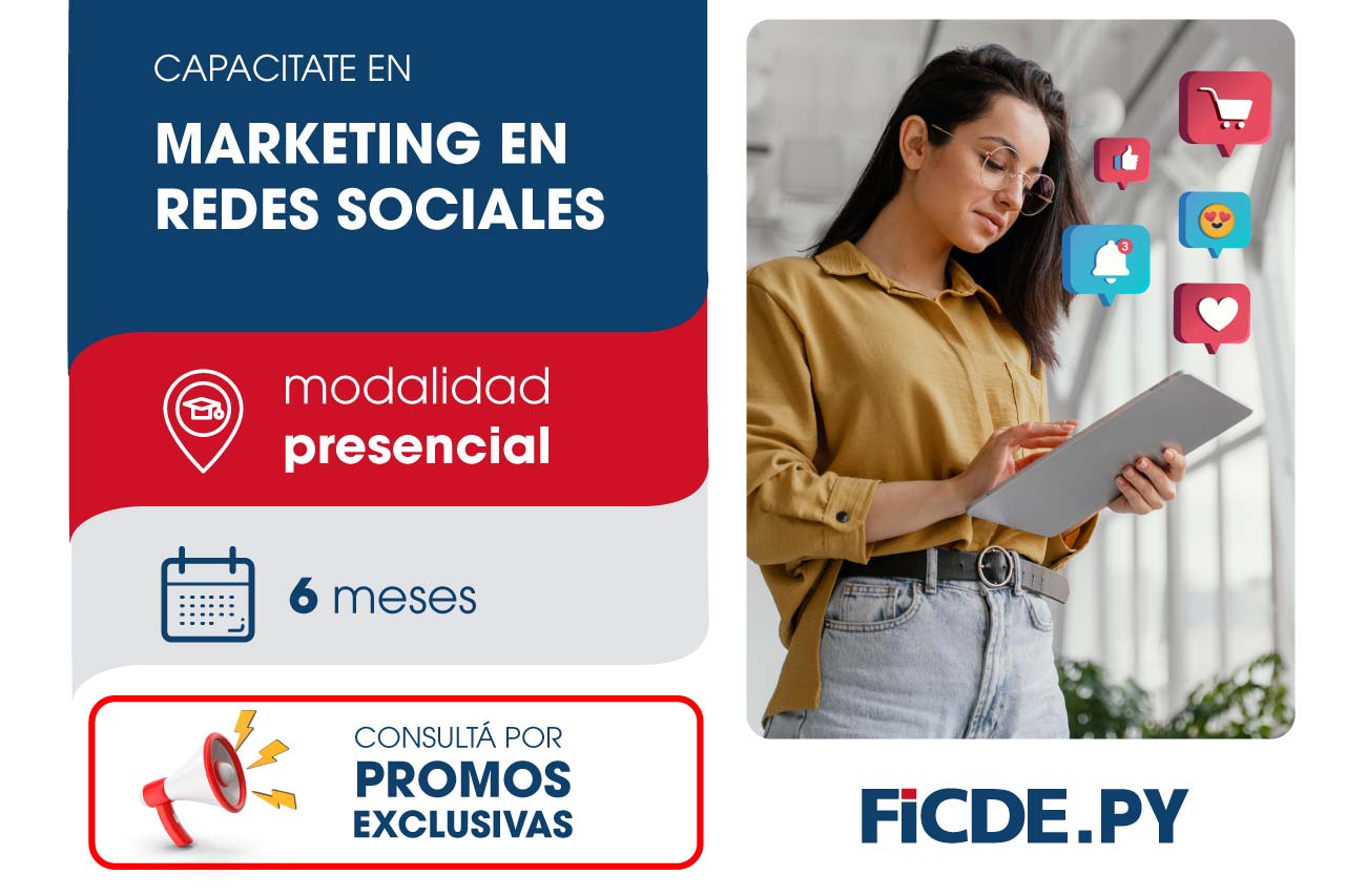 Formate en Marketing en Redes Sociales – Presencial