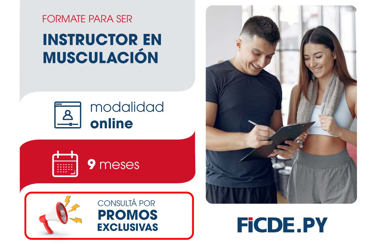 Convertite en Personal Trainer – Instructor en musculación – Online