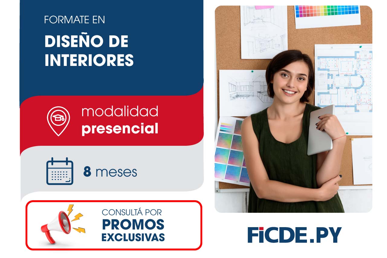 Formate en Diseño de Interiores – Presencial