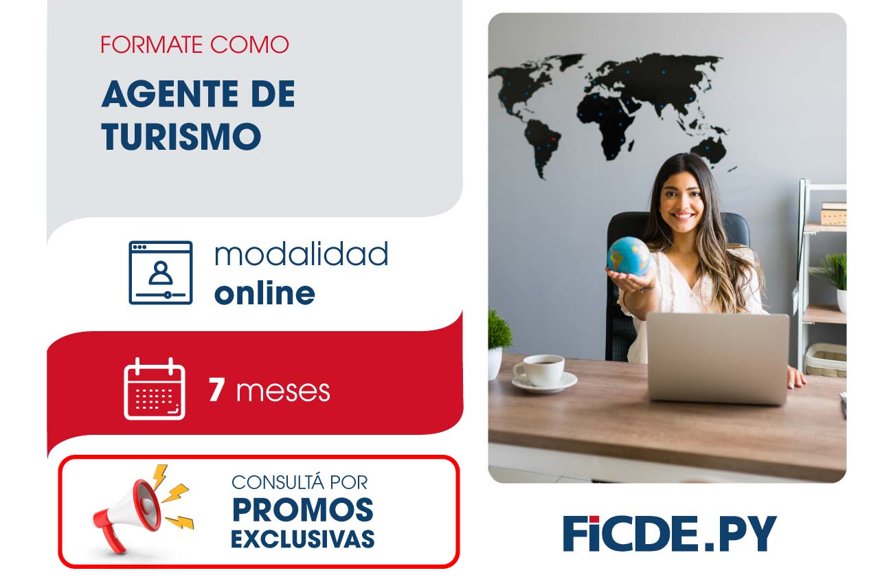 Formate como Agente de Turismo – Online