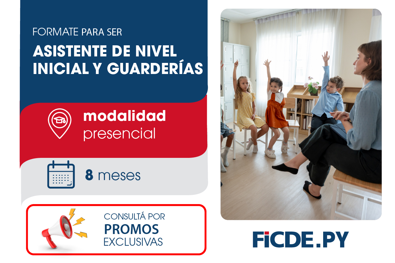 Convertite en Asistente de Nivel Inicial – Presencial