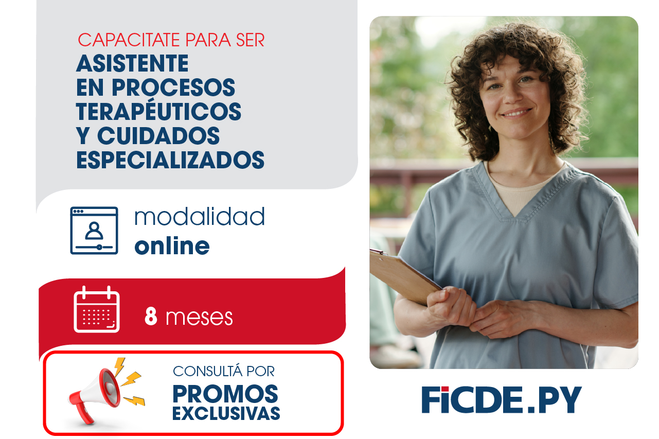 Asistente en Procesos Terapéuticos y Cuidados Especializados – Online
