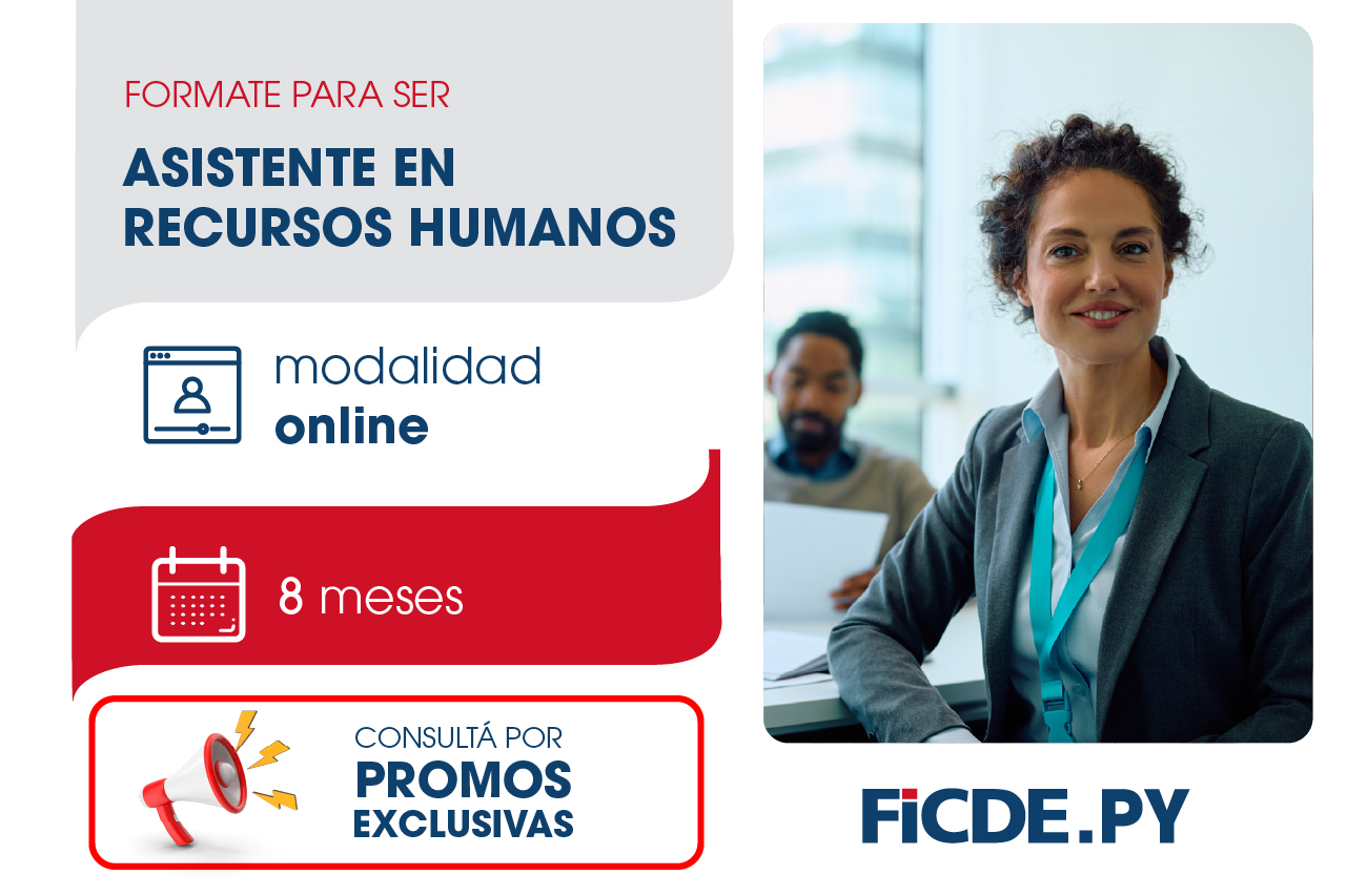 Formate para ser Asistente de Recursos Humanos – Online
