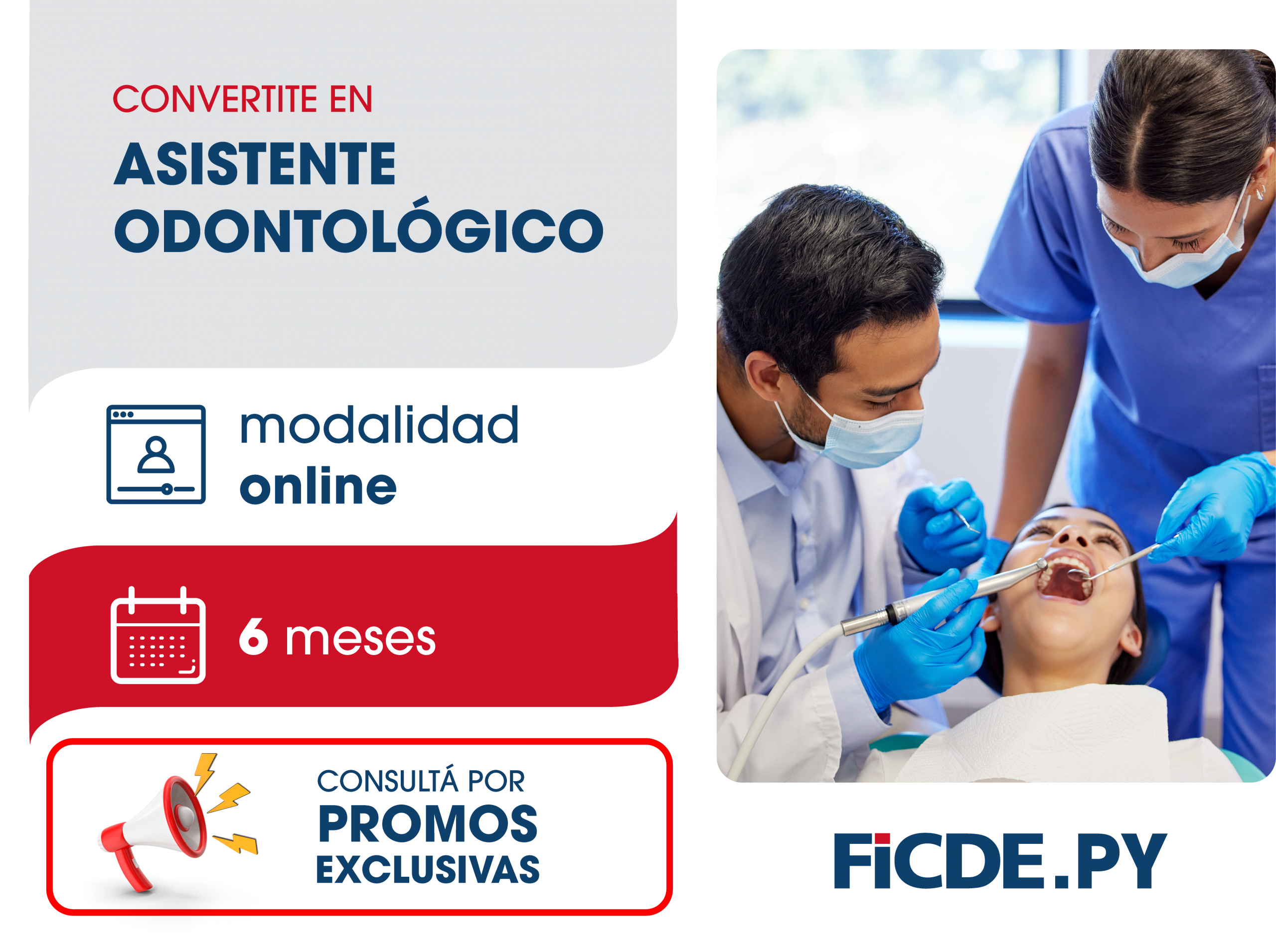 Convertite en Asistente Odontológico – Online