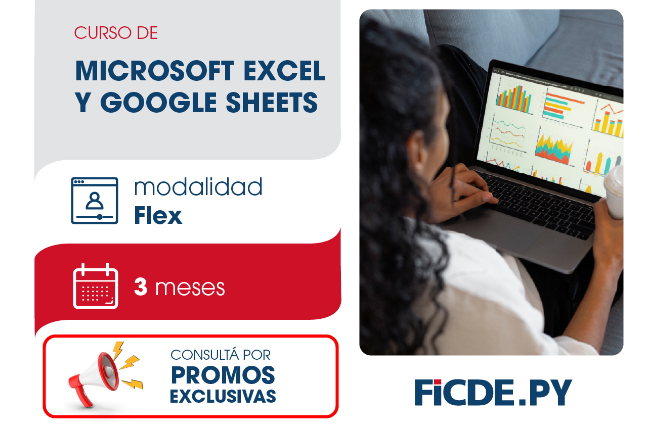 Aprendé Microsoft Excel y Google Sheets – Flex