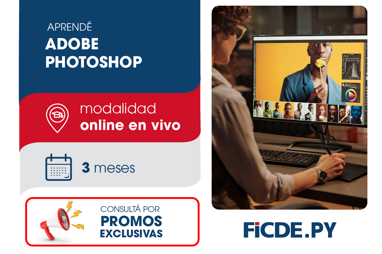 Curso de Photoshop – Modalidad Flex